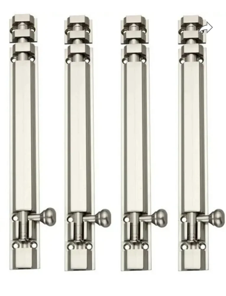 6 Inch Stainless Steel Tower Bolt - Image 3